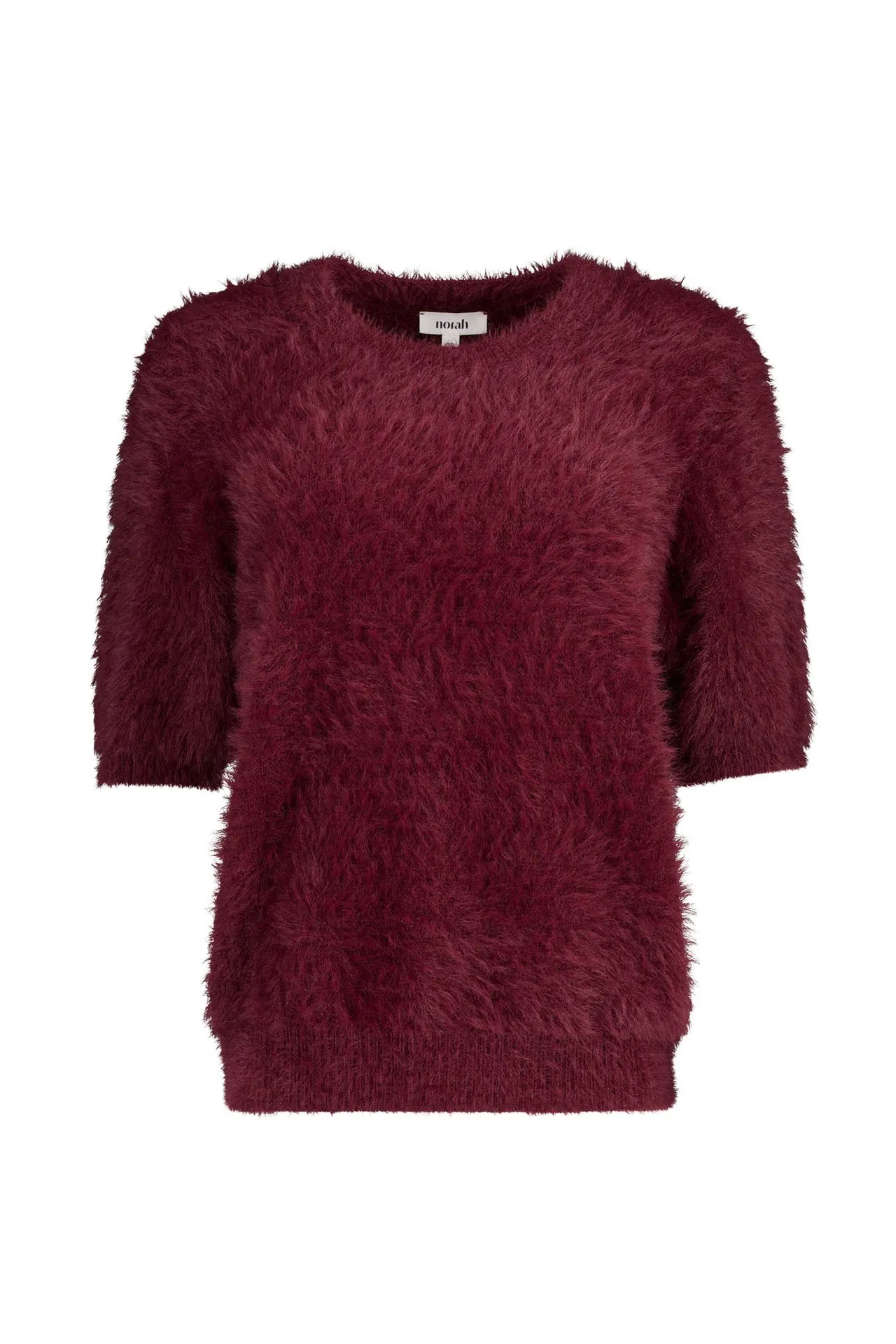 Fleur trui bordeaux