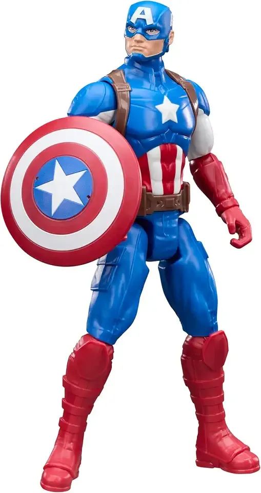 AVENGERS Marvel Titan Series Captain America 11.5-Inch (29.2 CM) Action Figure, Super Hero Figures & Toys for Kids, Ages 4+