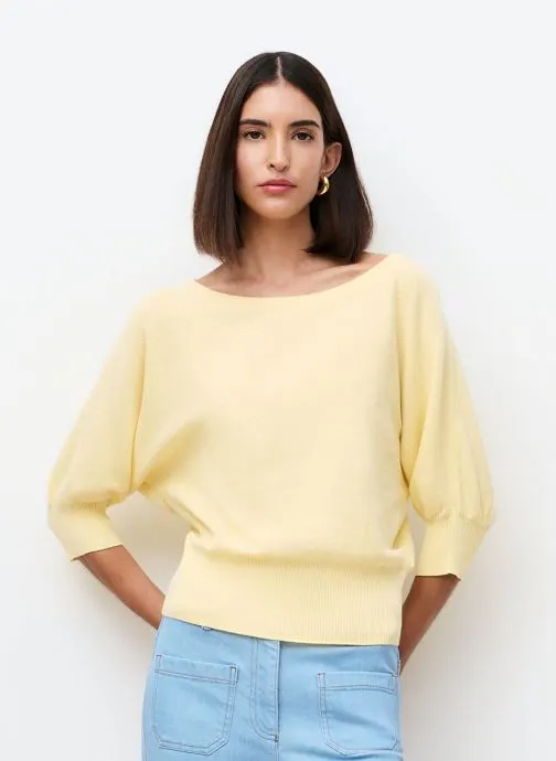 Truien UK047-JOAN dames geel