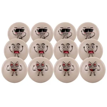 Emoticon Hockey Ball
