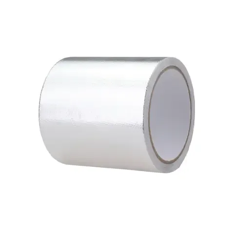 Cinta de Aluminio Reforzada con Fibra de Vidrio 10 cm x 10 m,