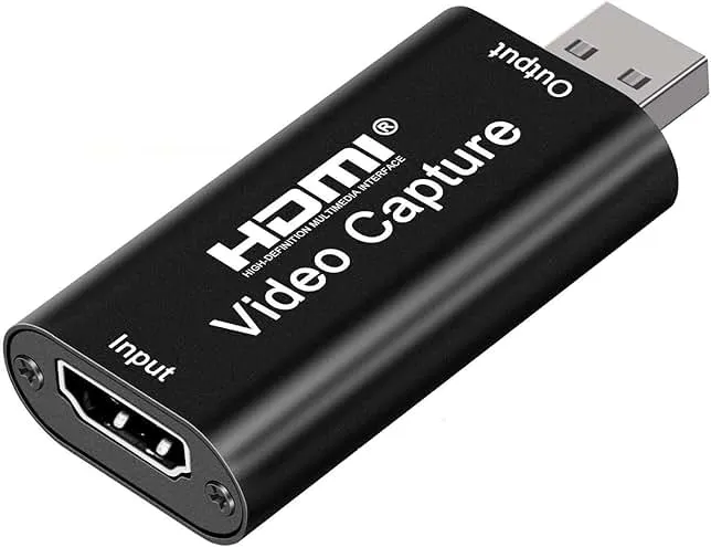 ORIVISION Audio Video Capture Cards Cam Link Card HDMI to USB 2.0 Full HD Record via DSLR Camcorder Action Cam for Acquisition Live Streaming Gaming Teaching Conference(Support VLC/OBS/Amcap)