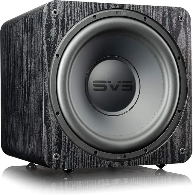 SVS SB-1000 Pro Subwoofer (Black Ash) | 12-in Driver, 325 Watt RMS, Sealed Cabinet