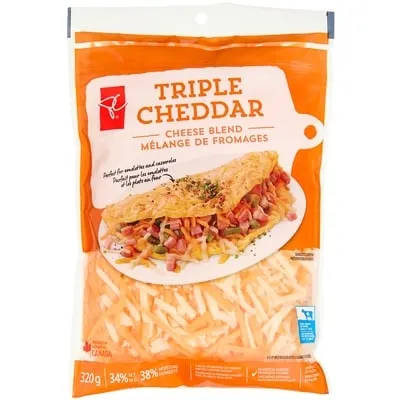Triple Cheddar Shredded Cheese Blend