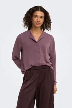 Camisa manga larga fluida