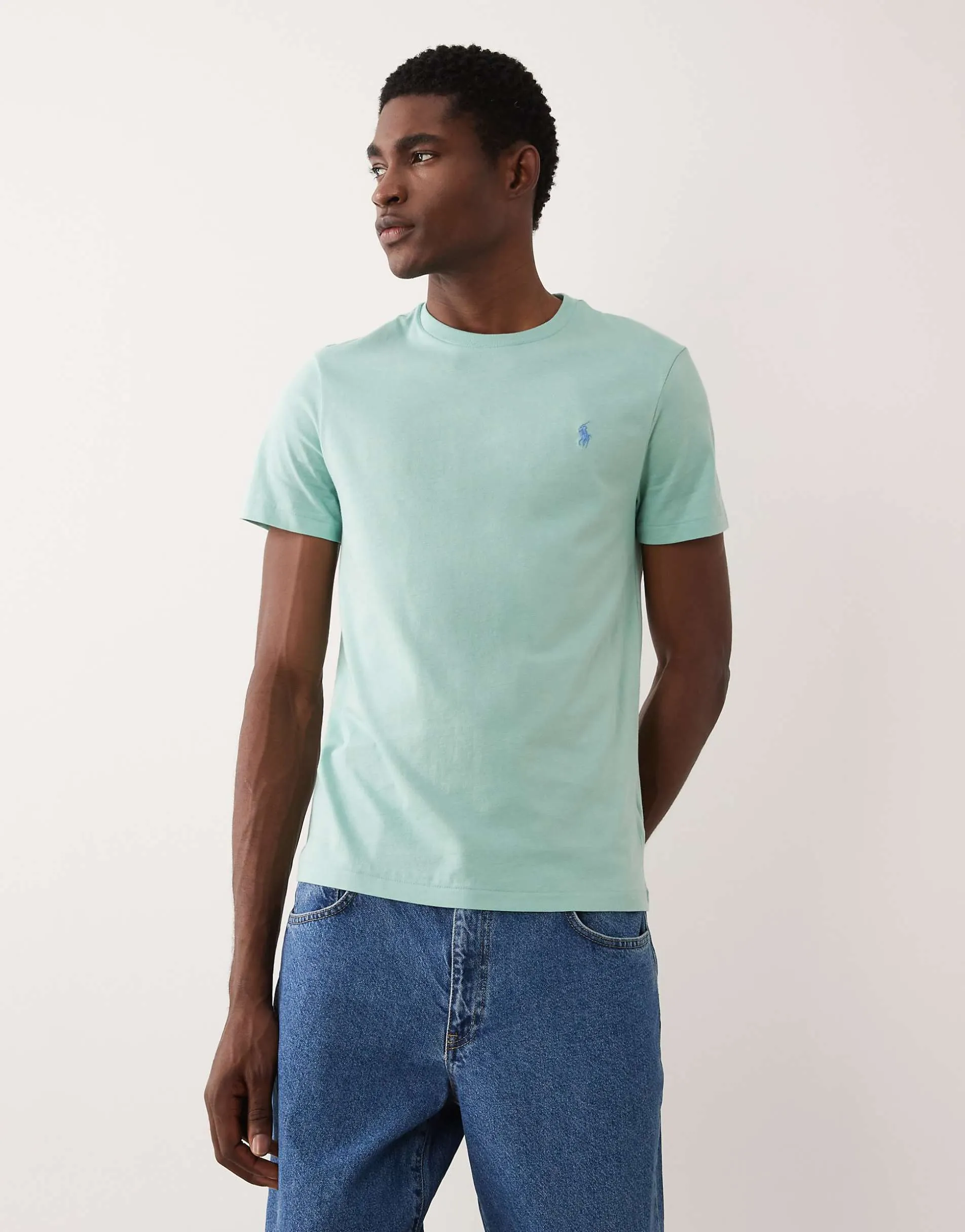 Polo Ralph Lauren icon logo t-shirt mid green