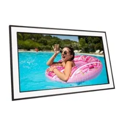 Kogan 15.6" Wi-Fi Digital Photo Frame with Frameo App (Black)