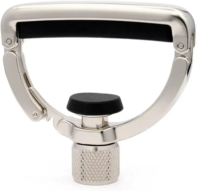 Black Mountain - Premium Spring-Loaded Capo for Acoustic & Electric Guitars | Adjustable capo for acoustic & electric guitars, fine-tune thumb screw to eliminate string buzz & improve tuning