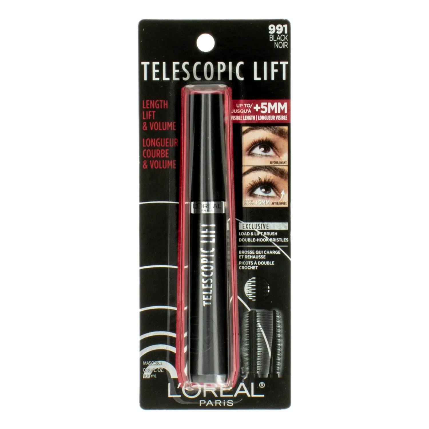 Mascara De Pestañas Telescopic Lift L’ORÉAL 33 Ml
