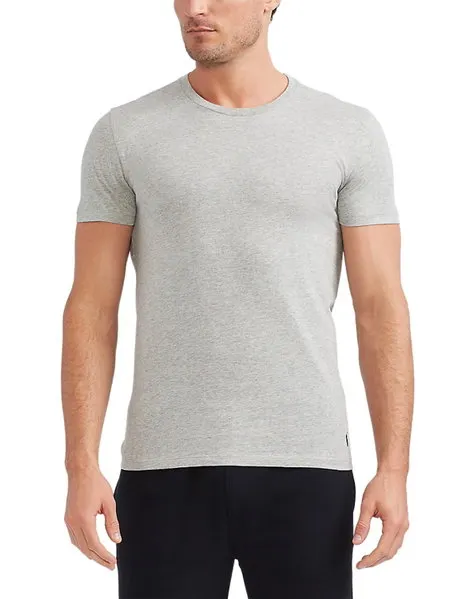 Slim Crewneck 3-Pack White/Black/Andover Heather