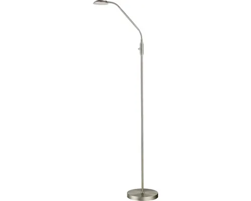 LED stojací lampa FLAIR ORIONIS 6 W 580 lm 3000 K satén/nikl