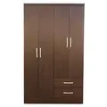 Clóset 4 puertas 2 cajones chocolate