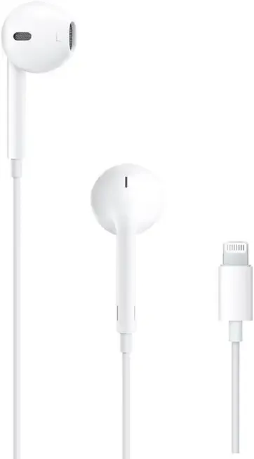 EarPods Headphones with Lightning Connector, Wired Ear Buds for iPhone with Built-in Remote to Control Music, Phone Calls, and Volume