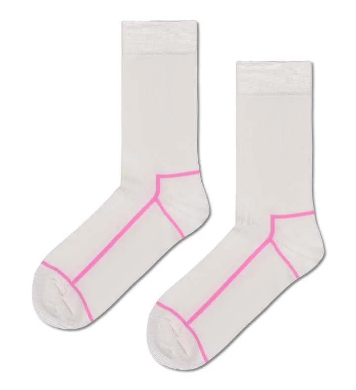 Contrast Stripe Sock