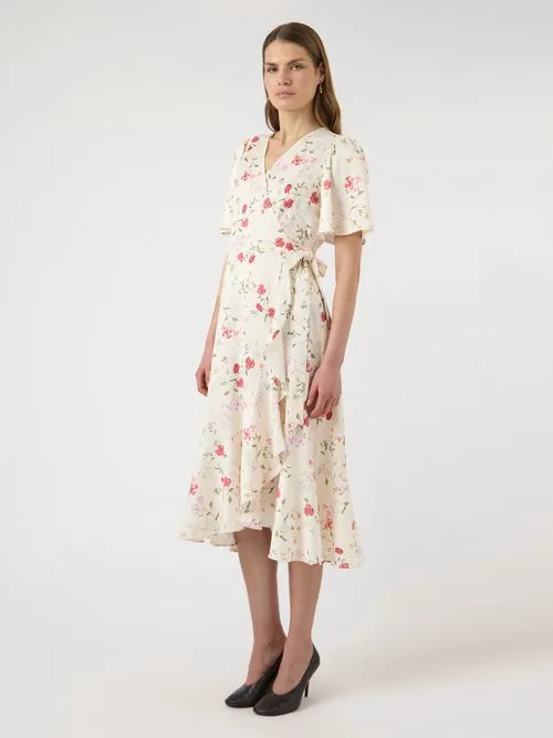 Wrap YASTHEA - Cocktailkjole - pristine/botalia