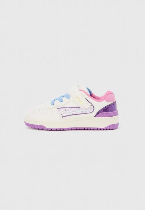 WASHIBA - Joggesko - white/dark purple