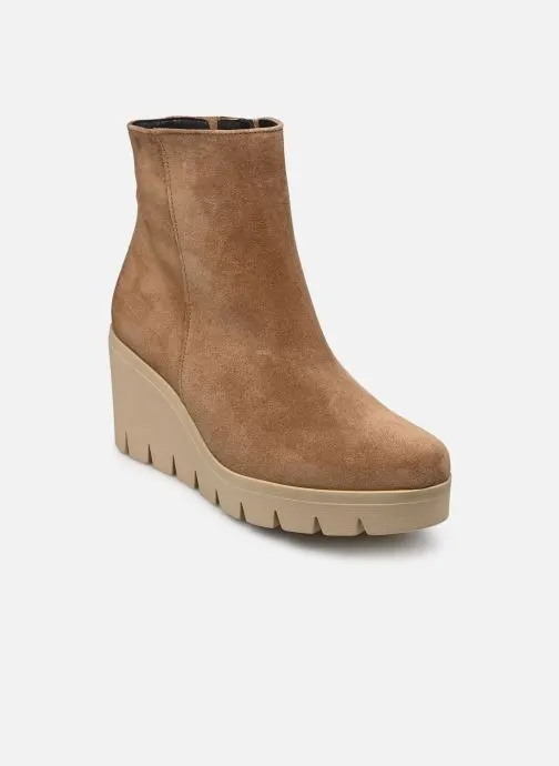 Lage enkellaarsjes 74.780 dames beige
