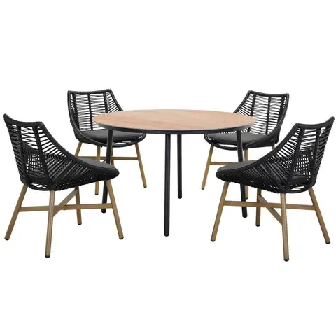 Juego de Comedor para Exterior Bruselas 4 Personas