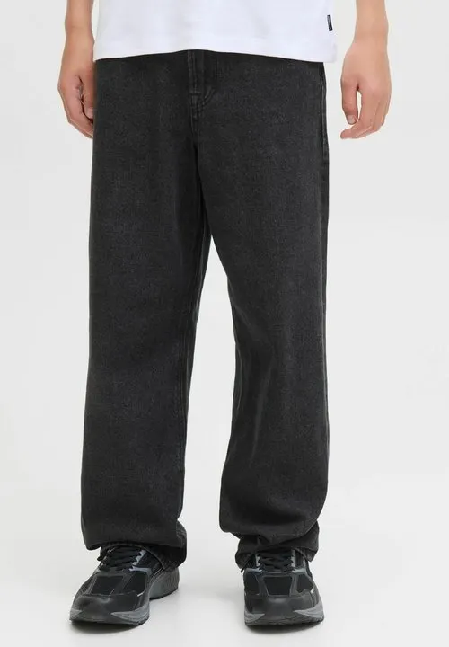 gy fit JJIALEX JJORIGINAL AT 706 NOOS RET JNR Junior - Jeans relaxed fit - black denim