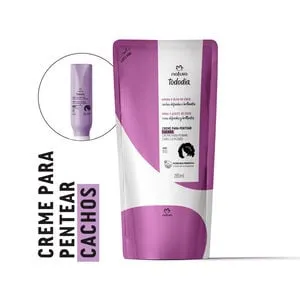 Refil Creme para Pentear Cachos Tododia Amora e Óleo de Coco