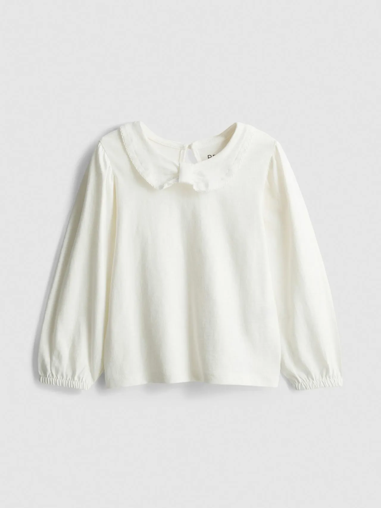 1–9 ans | T-shirt en coton à manches longues et col