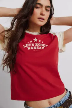 Camiseta algodón "rodeo"
