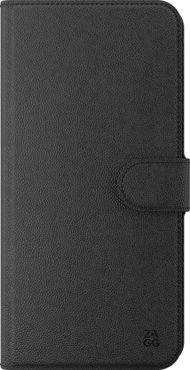 Zagg Motorola E14 lommebokdeksel (sort)