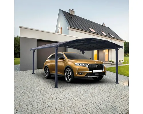 Přístřešek na auto Palram Canopia Arcadia 4300 hliník 435 x 359 cm antracit