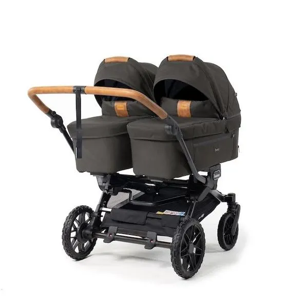 Emmaljunga 2027 | Double Sento 2x Liggedel+ | Outdoor Brown