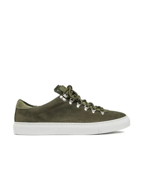 M. Marostica Low Sneakers Suede Sage Green