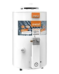 Termotanque EMEGE 50Lts Colgar Superior