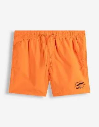 Boxer mare - Tinta unita - arancione