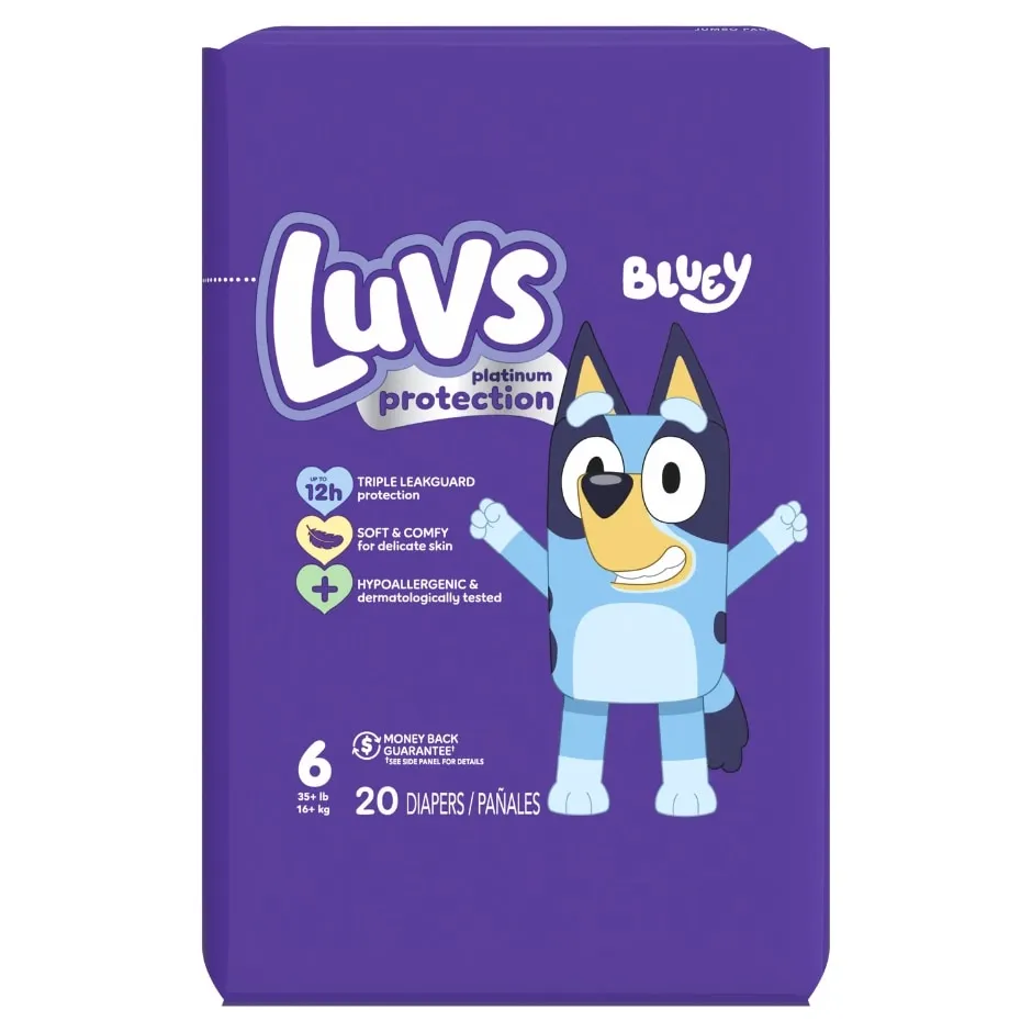 Luvs Size 6 Baby Diapers, 21 ct.