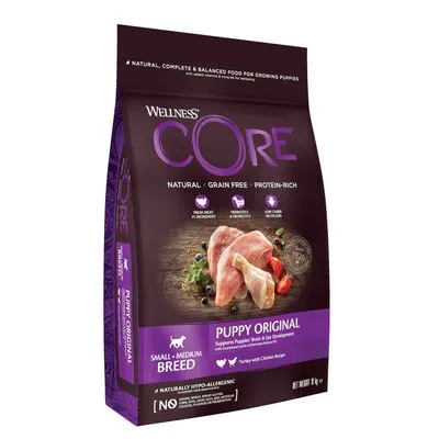 Wellness Core Dinde et Poulet pour chiot