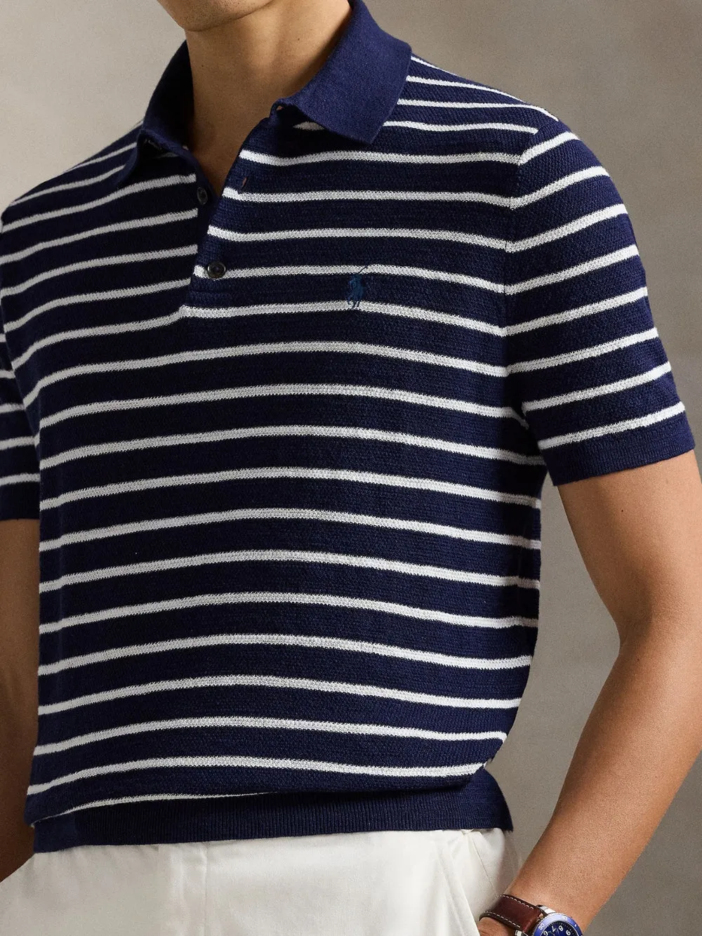 POLO-COLLAR SWEATER