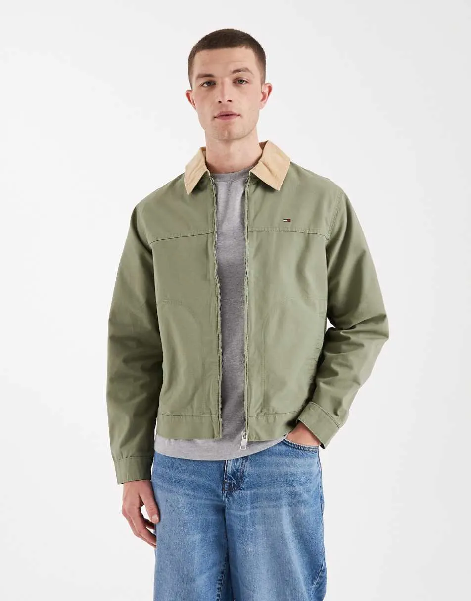 Tommy Jeans ranch jacket in khaki