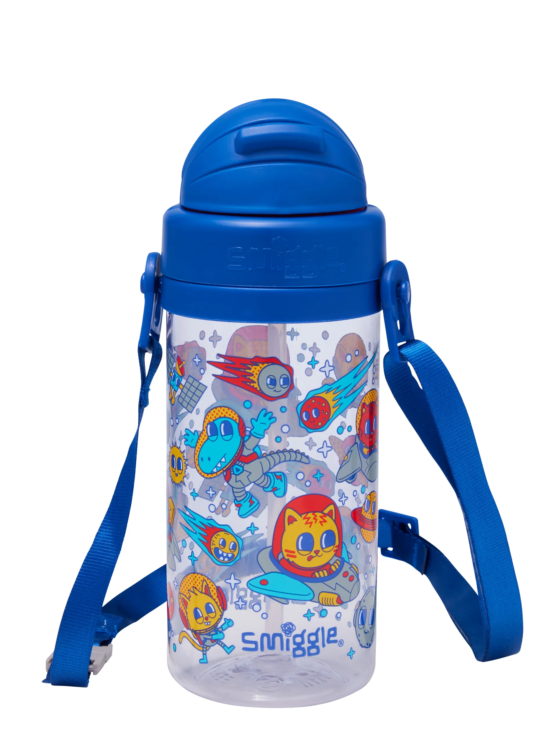 Ready Set Go Teeny Tiny Plastic Drink Bottle With Strap 400Ml