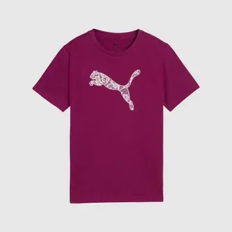 Puma Girls Graphic lace Cat Tshirt