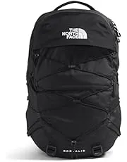 The North Face Borealis Commuter Laptop Backpack - Water Repellent, Laptop Sleeve, Large Main Compartment, TNF Black/TNF Black-NPF, One Size