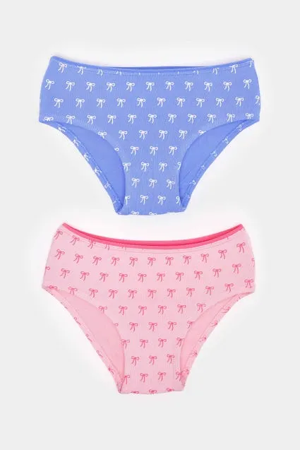 Kids 2-pack slips bio katoen strikjes - inSua