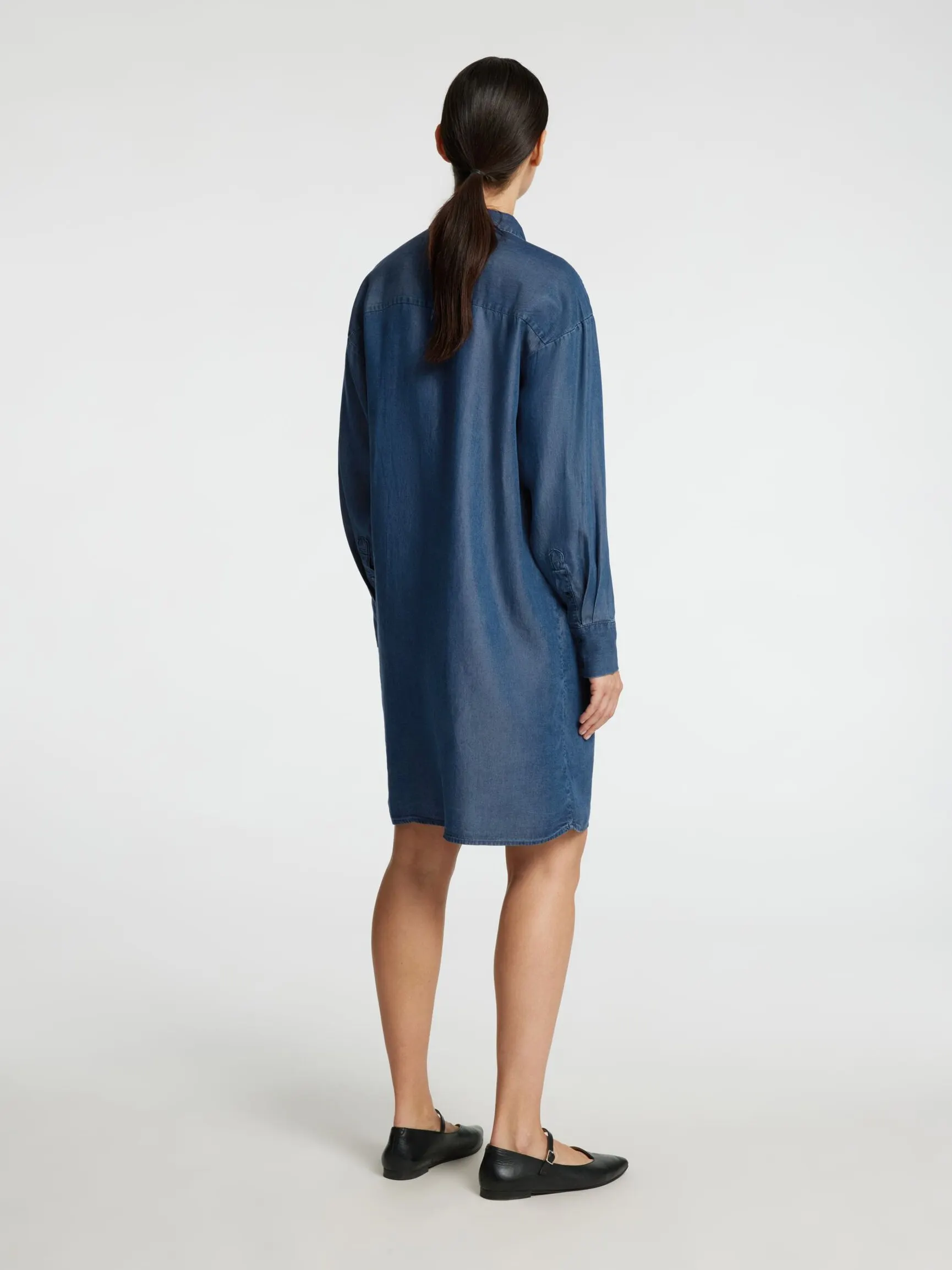 CHAMBRAY SKJORTEKJOLE