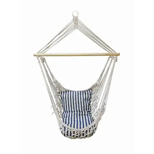 Hängesessel GRENADA - blau-weiß