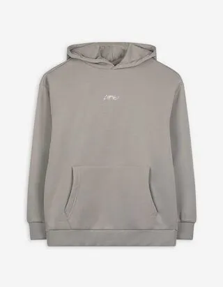 Felpa con cappuccio - Grigio chiaro