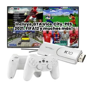 Consola Gamer Stick HDMI 4K Con Juegos de PS1 y PS2