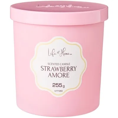 Strawberry Amore Scented Candle