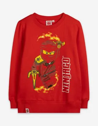 Felpa - Ninjago - rosso