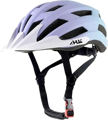 Youth Adult Road Bike Helmet, Men Women Adjustable Mountain Bicycle Helmet with Detachable Visor, 2 Sizes for Age 8-14+ Youth, Kids, Adult Youth Adult Road Bike Helmet, Men Women Adjustable Mou…