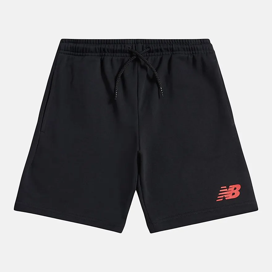 French Terry Stacked Logo Short