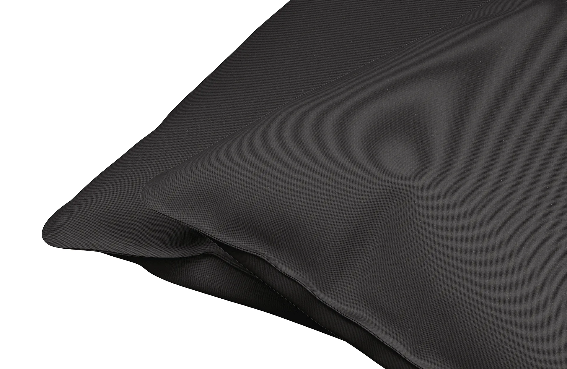 Dixxius Kussenslopen Excellent Percale Katoen Anthracite (set van 2)