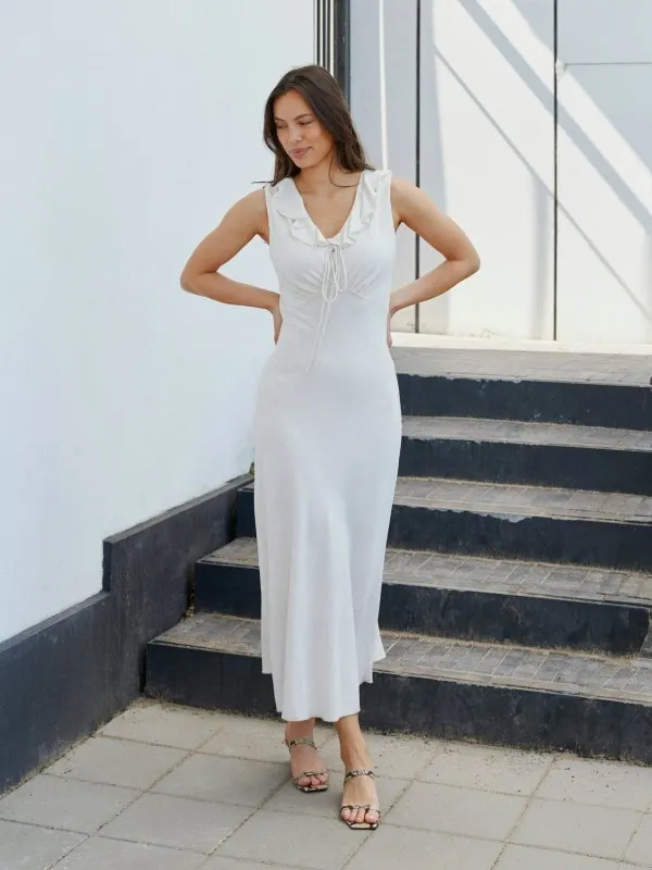 Jasma Linen Dress Natural
